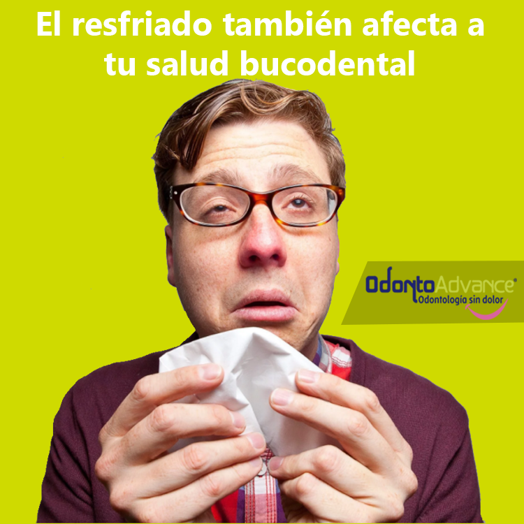 El resfriado también afecta a tu salud bucodental